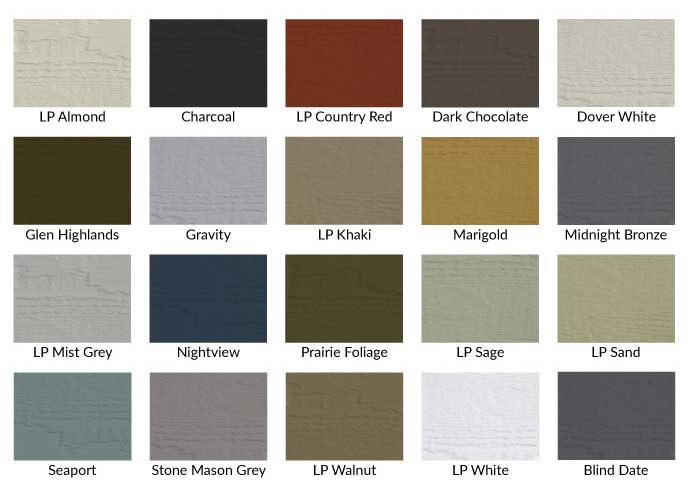 Shed siding and trim