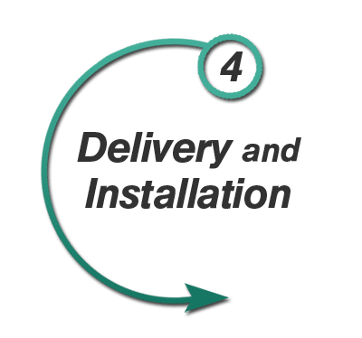 Shed delivery and installation