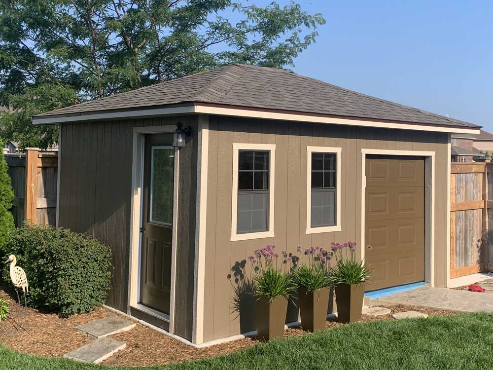 New hobby shed, Stratford, Ontario